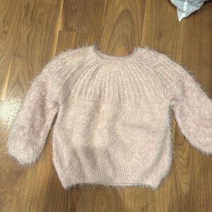 Adorable fuzzy sweater Zara
